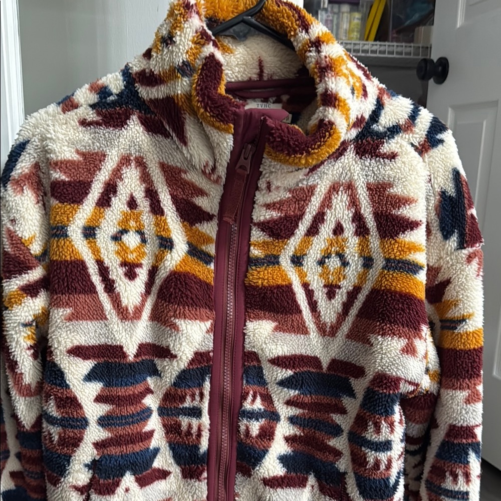 Faherty Multicolor Fleece Jacket